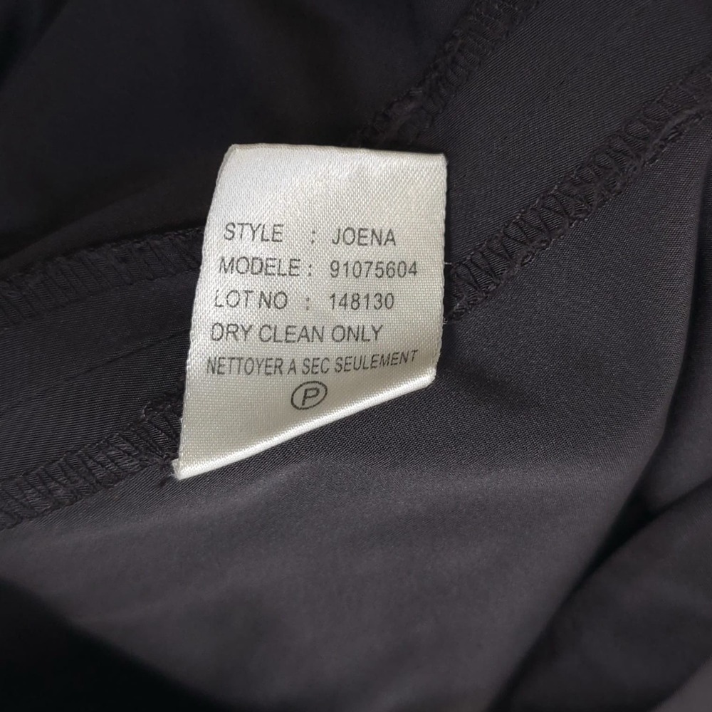 Theory JOENA Short Dress Size 12 Gray‎ Fit Flare A-Line Cap Sleeve 91075604 - Picture 14 of 15